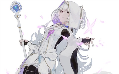 Fgo よる60さんのプロトマーリン 白髪美女 いいよね Fgoまとめ カルデア速報