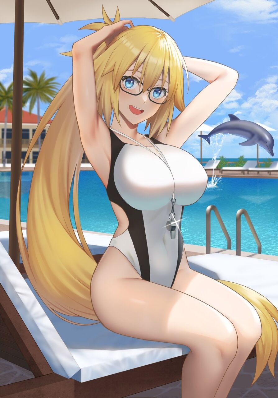 Fgo 競泳水着姿のジャンヌさんイラスト 聖女すぎる Fgo 競泳水着姿のジャンヌさんイラスト 聖女すぎる