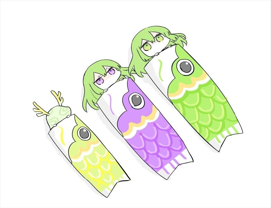 Fgo こどもの日のキングゥ エルキドゥ 食べられてる