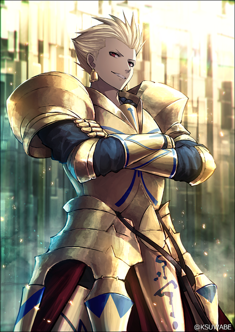 Fgo ケースワベさんのギルガメッシュイラスト 鎧の質感すこ Fgoまとめ カルデア速報 Fgo ケースワベさんのギルガメッシュイラスト 鎧の質感すこ Fgoまとめ カルデア速報