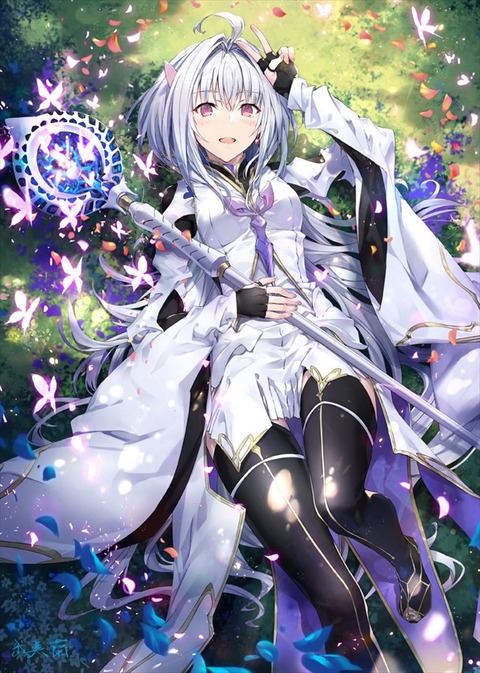 【FGO】我美蘭さんのプロトマーリンお姉さん！！　ピースしてるの可愛いです！！