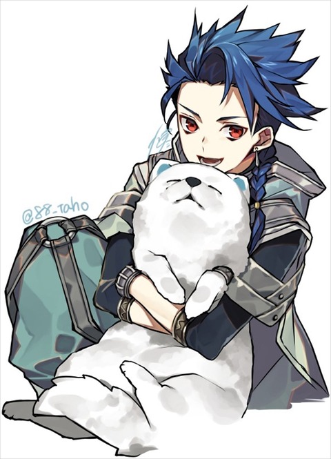 Fgo ワンコを抱っこするセタンタイラスト 動物会話も持ってそうだな Fgoまとめ カルデア速報 Fgo ワンコを抱っこするセタンタイラスト 動物会話も持ってそうだな Fgoまとめ カルデア速報