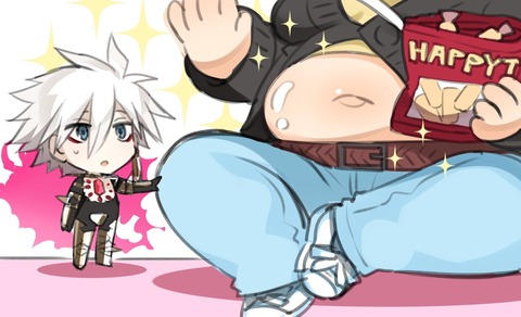 Fgo ジナコの腹を見つめるミニカルナさんｗ ジャンクフードを食べ続けて神 になった引きこもり Fgoまとめ カルデア速報