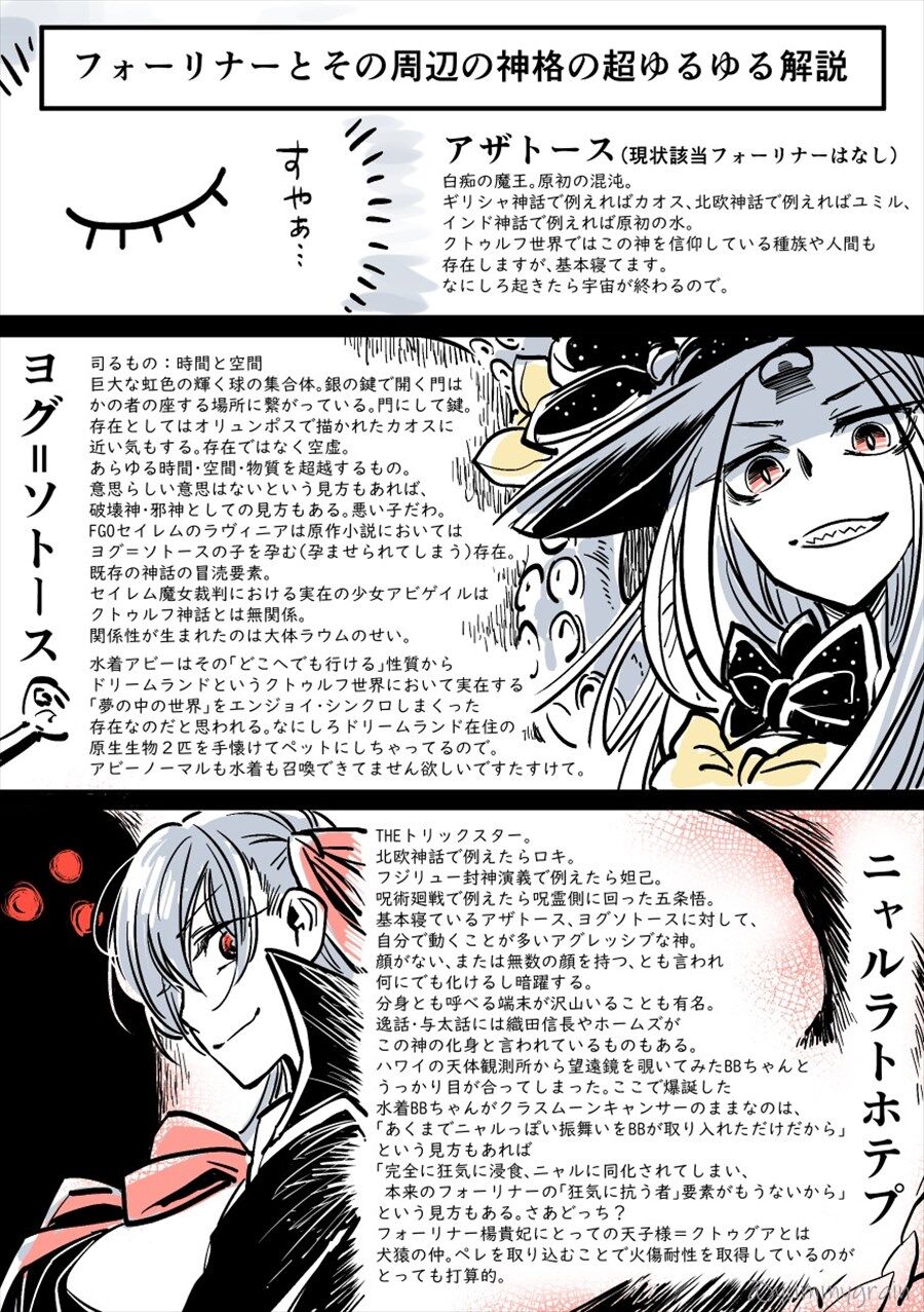 Fgo クトゥルフ神話とかフォーリナーって結局何なの というfgoプレイヤー向けのゆるゆる解説 クトゥルフ神話の成り立ちってこんな感じだったのか Fgo クトゥルフ神話とかフォーリナーって結局何なの というfgoプレイヤー向けのゆるゆる解説 クトゥルフ神話の成り立ちってこんな感じだったのか