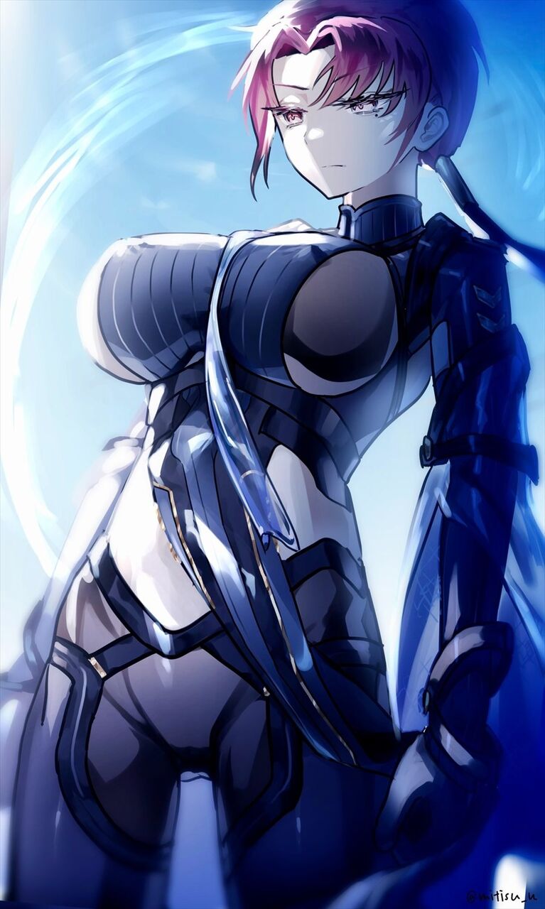 Fgo さんの第二再臨衣装のバゼットさんイラスト ケルトスーツに身を包んだバゼットさんかっこよすぎる