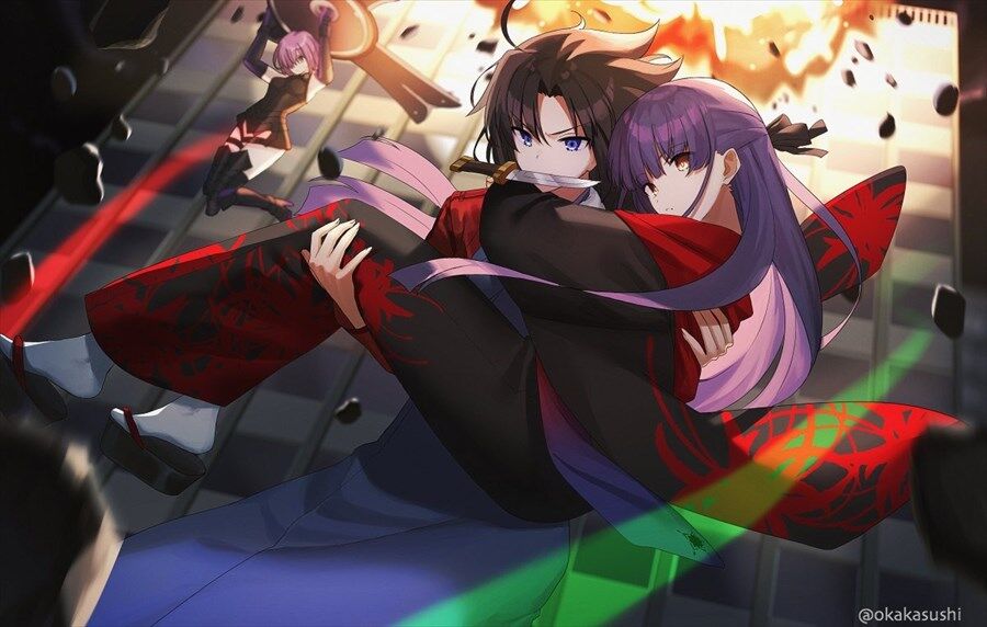 Fgo 着物ふじのんをお姫様抱っこした式 イケメン式 好きです