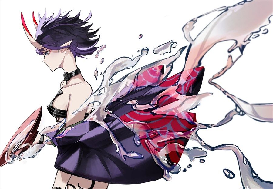 Fgo Sanさんの酒呑ちゃんイラスト 零れ落ちる酒がいいね Fgo Sanさんの酒呑ちゃんイラスト 零れ落ちる酒がいいね