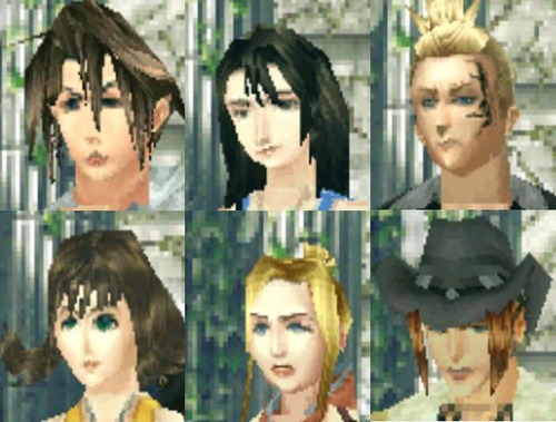 【画像】FF8の顔グラ　昭和のジジイってこんなグラで興奮してたってマジ？w