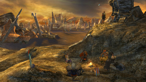 FF10オープニングのシーンまで進んだ