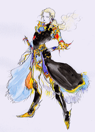FF5のファリスって天野絵とゲーム絵が完全別人だけどどうしてこなったの?