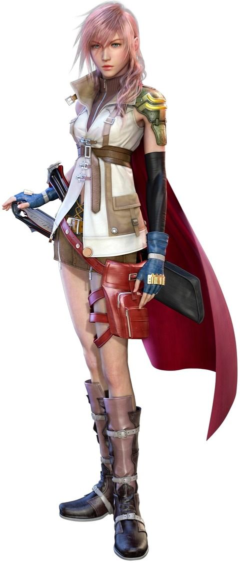FF13のライトニングってよく見ると結構エロい身体してね?