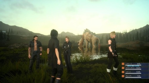 FF15体験版やってるよ！