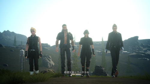 ＦＦ15←イケメン４人組がキャバ嬢を迎えに行く