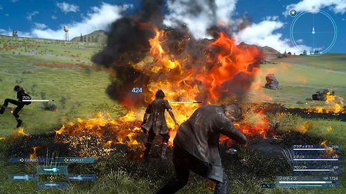 FF15のバトルってコマンドバトルの進化系なの?