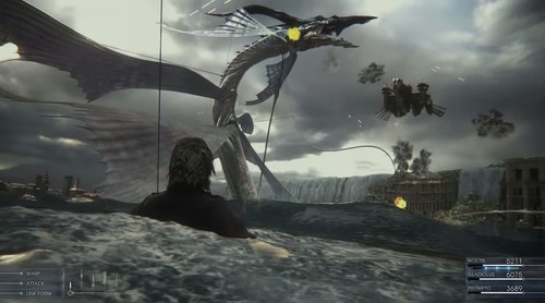 当初のFF15は水中を泳いでた → 現在のFF15「泳げるかわからない」