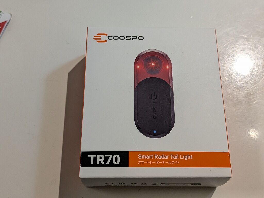 実走レビュー】COOSPO TR70 スマートレーダーテールライト おすすめ