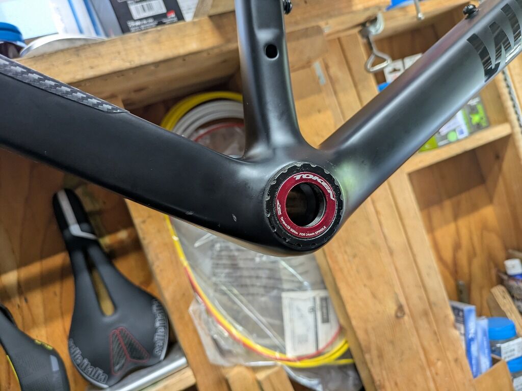 超軽量 WINSPACE SLC3 ディスク フレームセット訳ありジャンク品