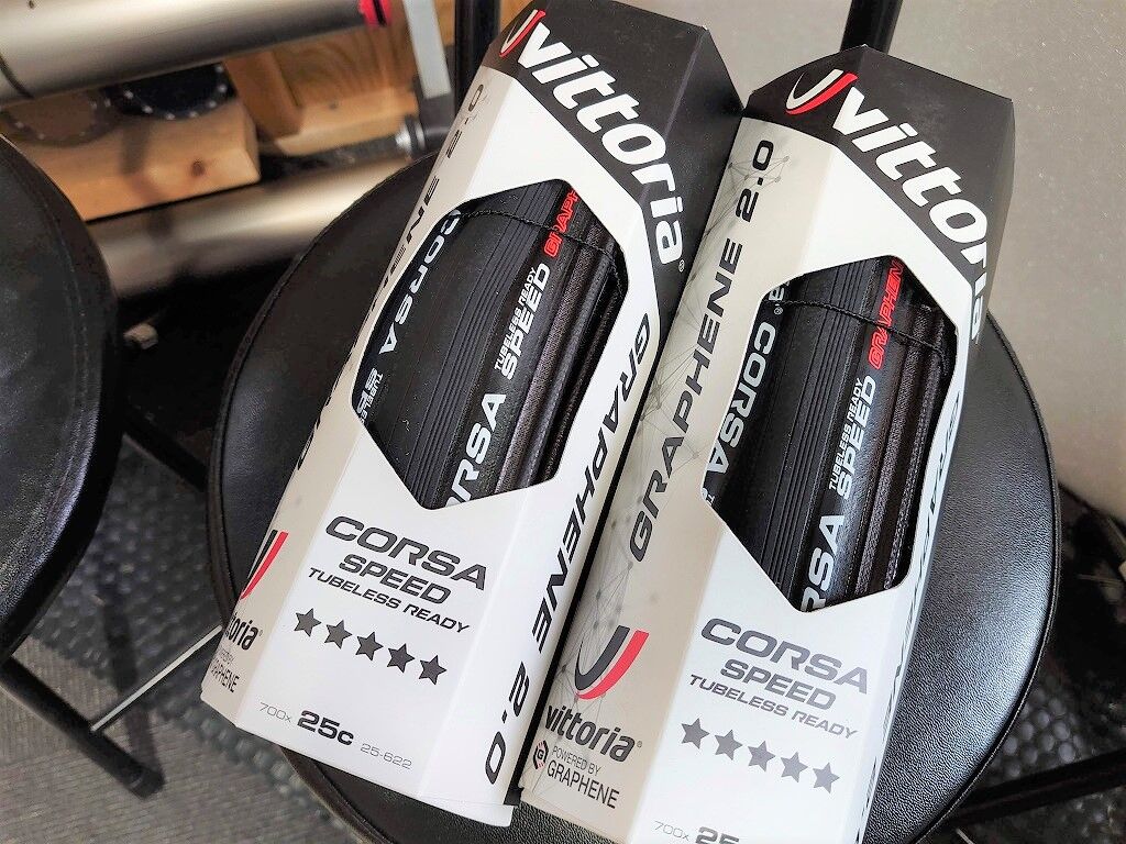 Vittoria Corsa speed TLR 25C コルサスピード 2本 Corsa Speed