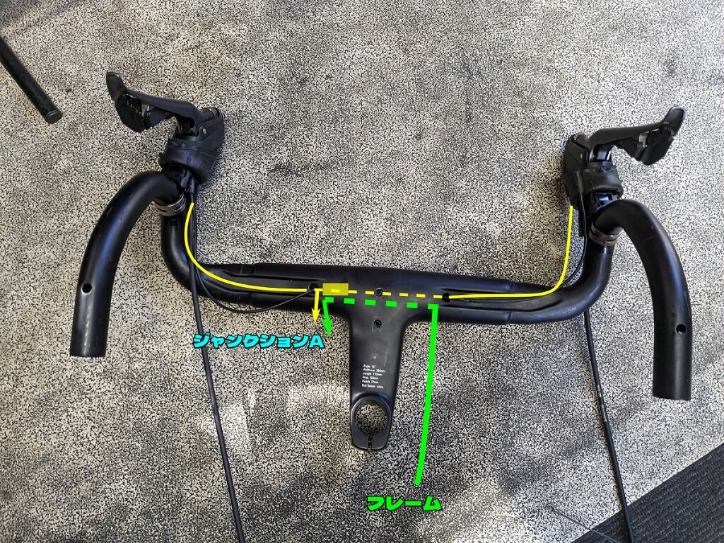 Di2 ジャンクション A B Dエレクトリックケーブルセット Di2 ジャンクション A B Dエレクトリックケーブルセット