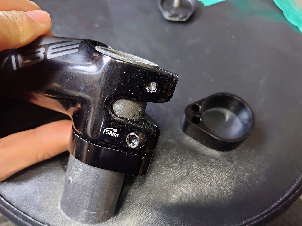 専用 対応スペーサー、ステム付属 VIBE ステム専用スペーサーを350円ぐらいで自作する！ : えふえふぶろぐ