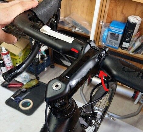 カーボンエアロハンドル　マウント付き エアロハンドルにおススメなライト。Knog BLINDER 900 入荷