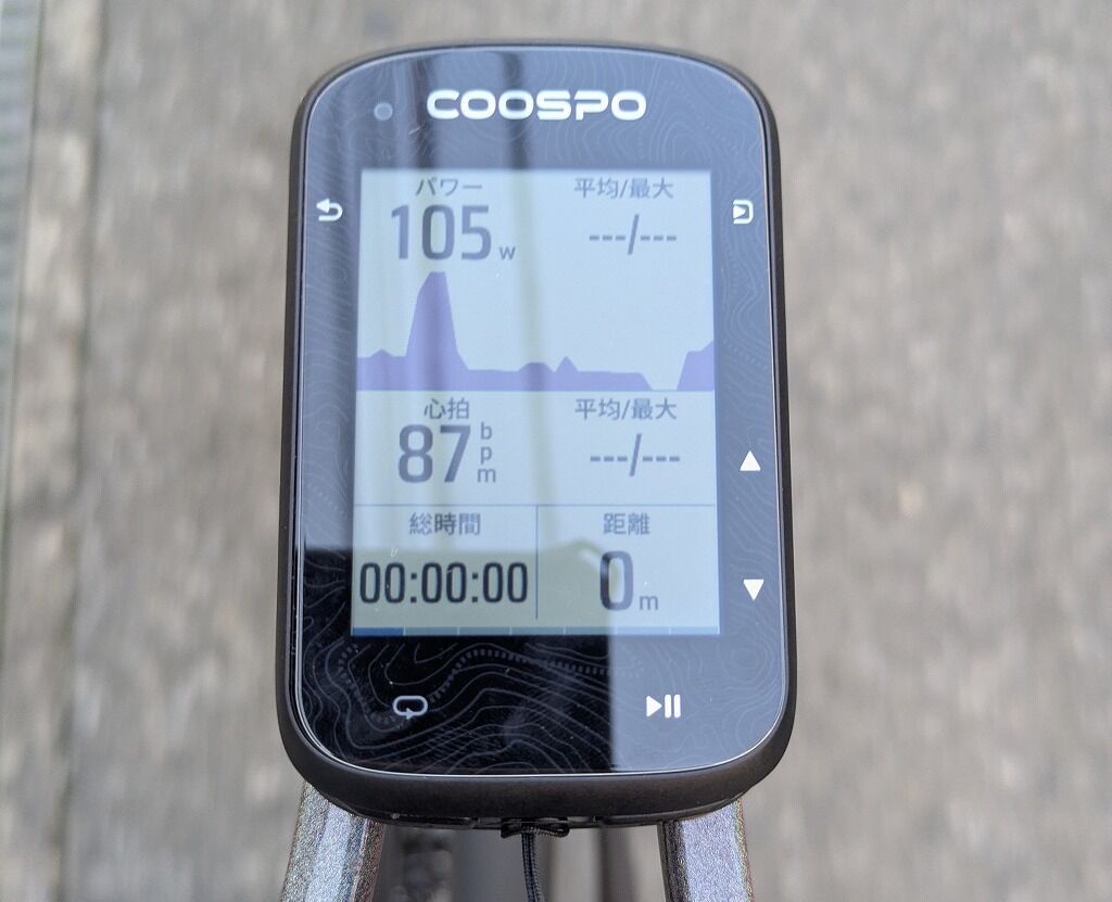 COOSPO CS600 タッチパネルにフルカラー!? 格安サイコンの性能を