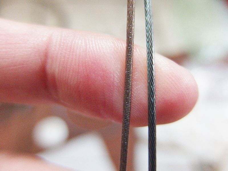 オプティスリックとポリマーコーティングケーブル シマノ新シフト