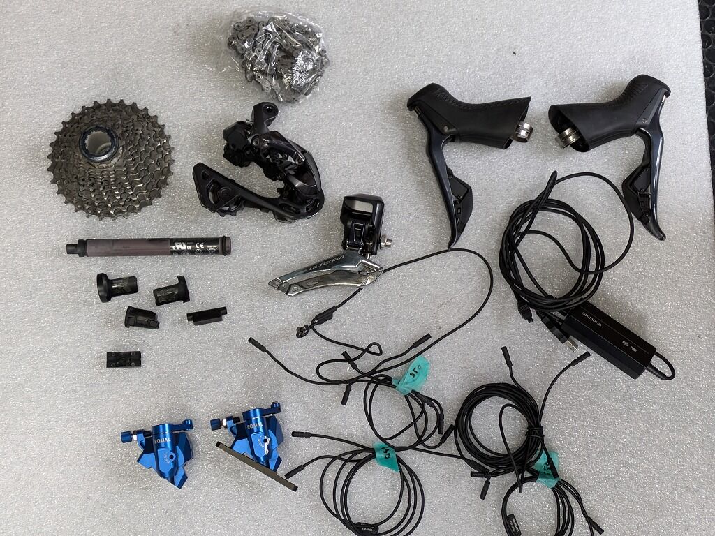 中古品販売】11速Di2セット、WIND 40C、KUOTA KOUGAR、ZONDA等