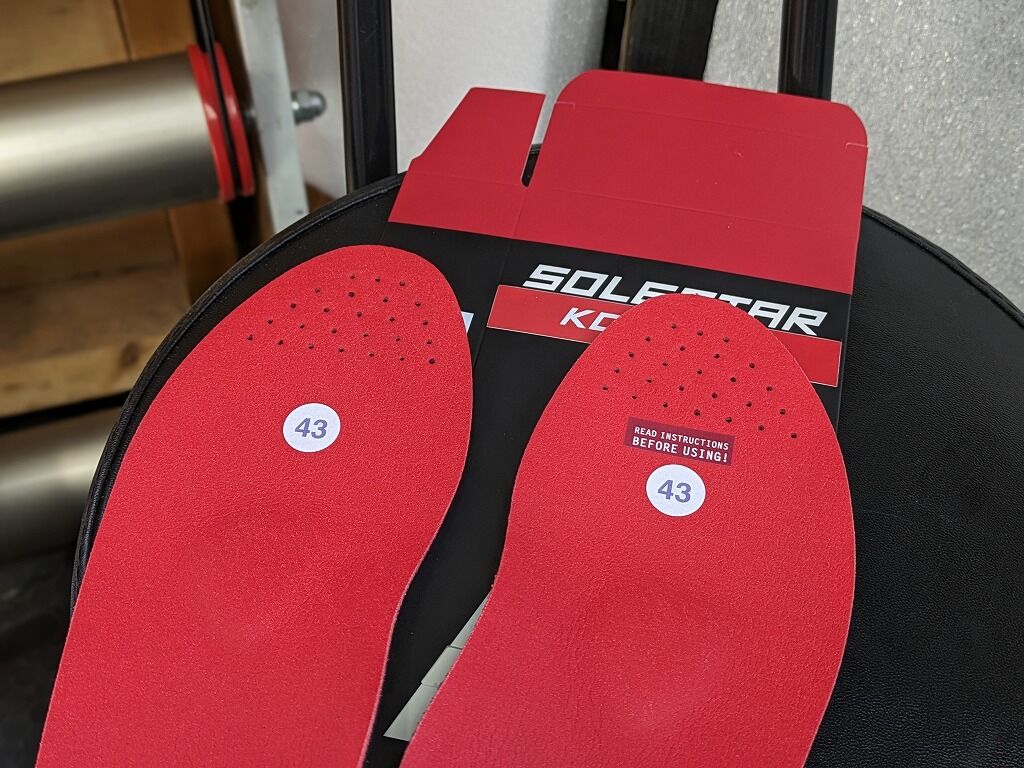 SOLESTAR KONTROL2 サイズ41 インソール a92ac7c05b679d3aeee1857a5db6b3