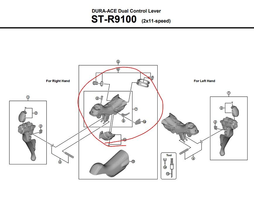 シマノSTI デュアルコントロールレバーの故障と修理 : えふえふぶろぐ