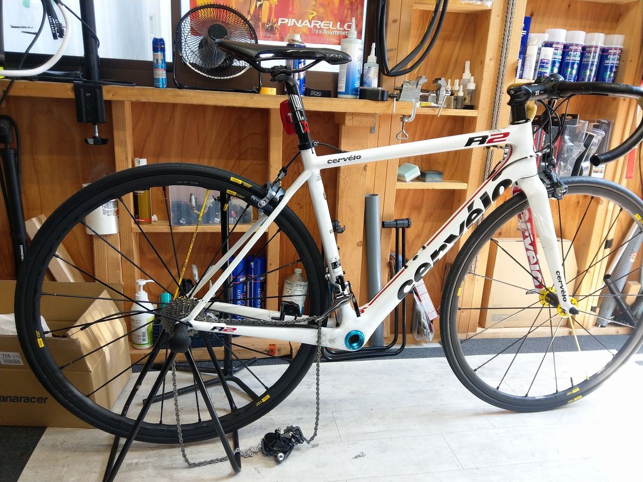 【超美品】 cervelo（サーベロ） R2 室内数回使用のみ サーヴェロ Cervelo R2 2020モデル 48サイズ シマノ 105 R7000 MIX 11S