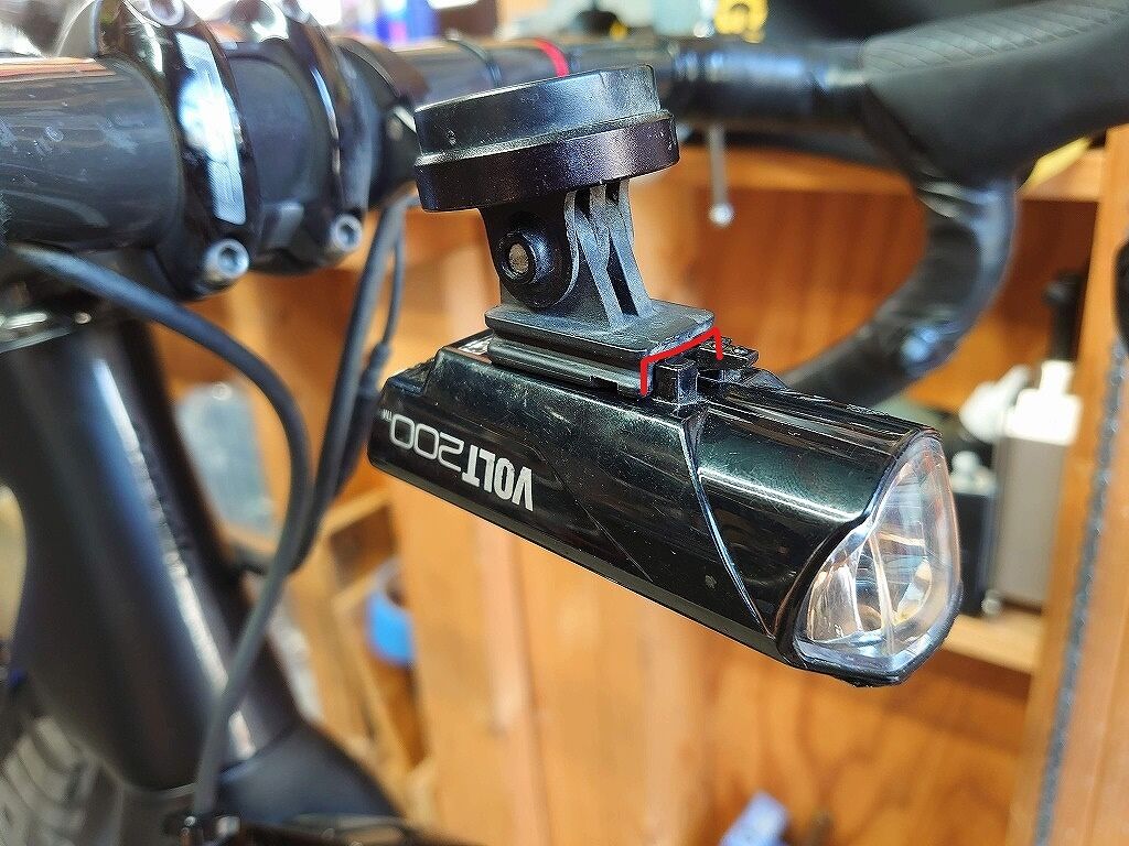 正規 自転車用ライト キャットアイ ボルト200 CATEYE VOLT200 B ...