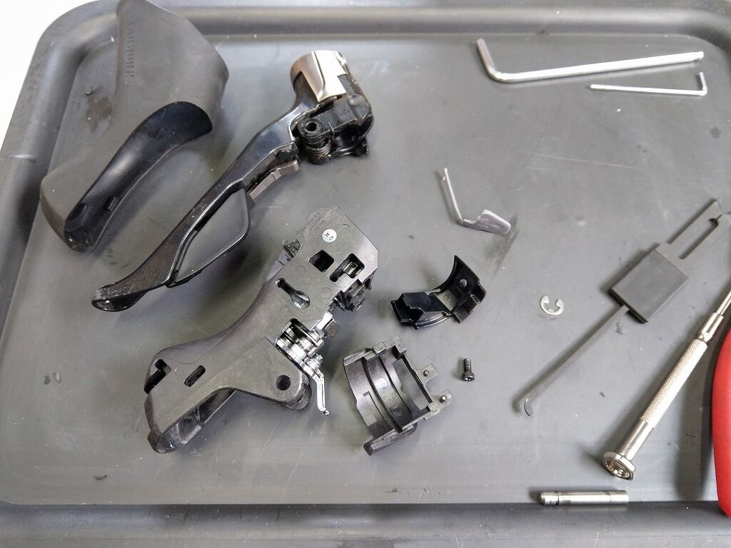 8050 di2 sti 動作確認済み シマノSTI デュアルコントロールレバーの故障と修理 : えふえふ