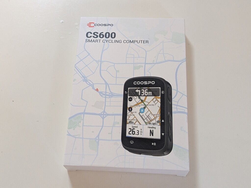 COOSPO CS600 タッチパネルにフルカラー!? 格安サイコンの性能を