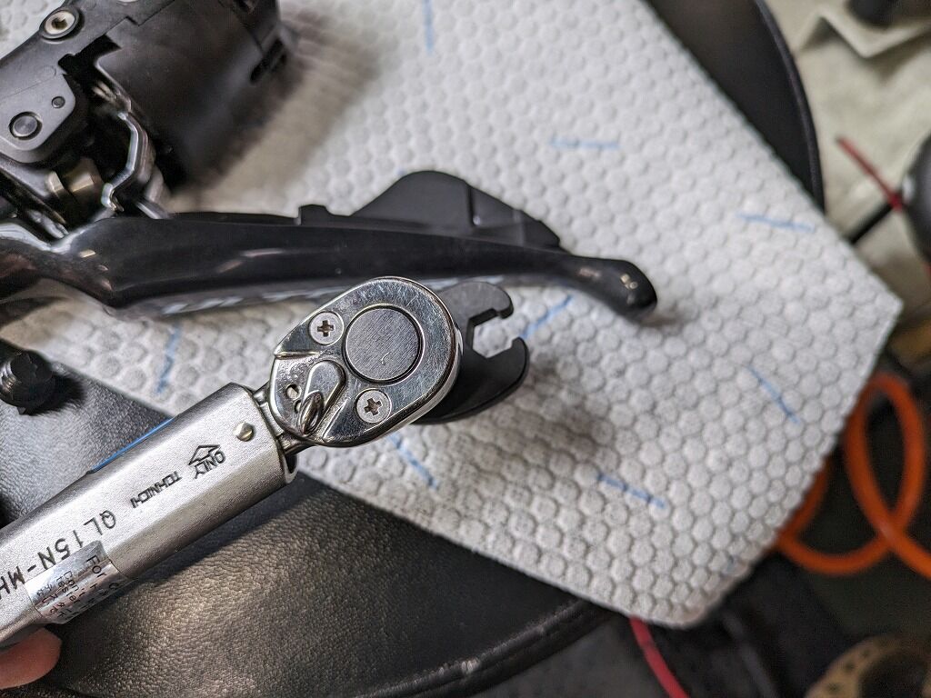 11速用 油圧機械式コントロールレバー（ST-R8020等）の