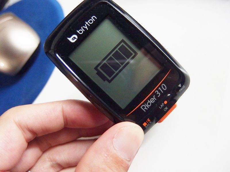 Bryton（ブライトン） Rider 310 ニューサイコンはGPSを背負って
