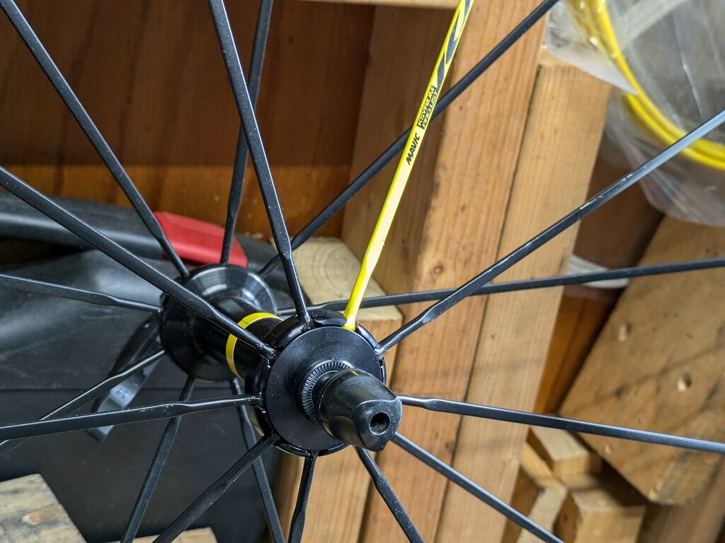 中古品販売】MAVIC KSYRIUM PRO UST リムブレーキ用ホイール : えふえ