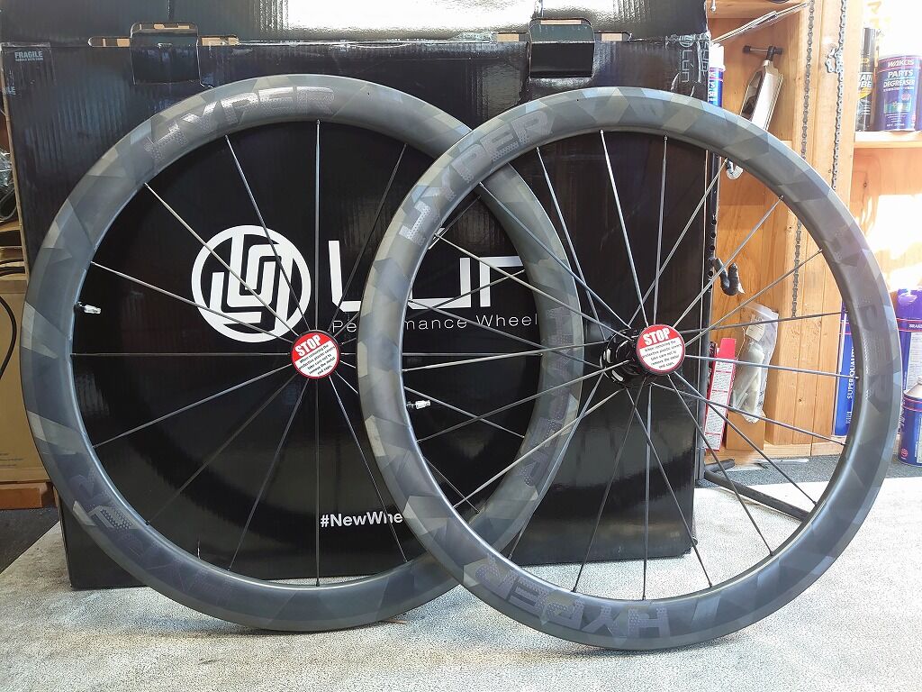 Lun HYPER 50mm 前後セット(傷あり) LUN HYPER 50mm ディスクブレーキホイールセット 入荷！ | CS
