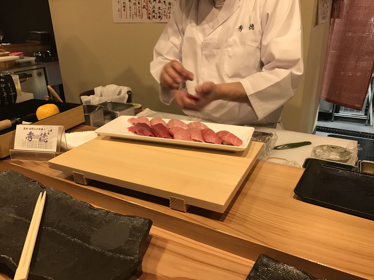築地のお寿司屋さん秀徳2号店新館でランチを食べてきたよ 東京ドワーフ 築地のお寿司屋さん秀徳2号店新館でランチを食べてきたよ 東京ドワーフ