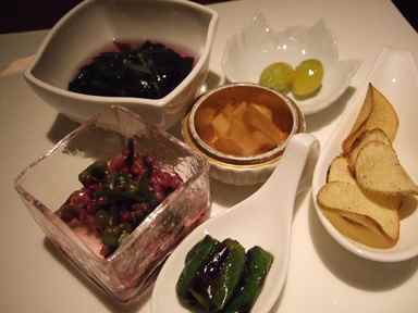 ボンバンス おつまみ盛り合わせ