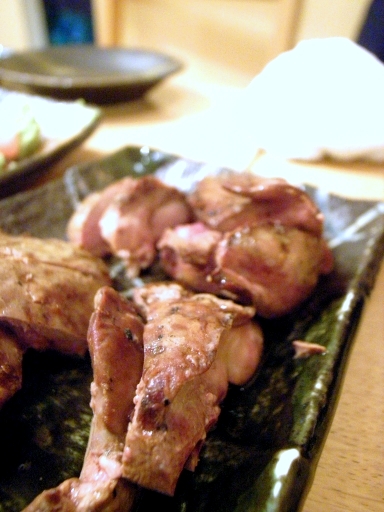 080424庭つ鳥レバー焼