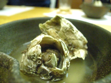 080625善知鳥ふじつぼ津軽味噌仕立て
