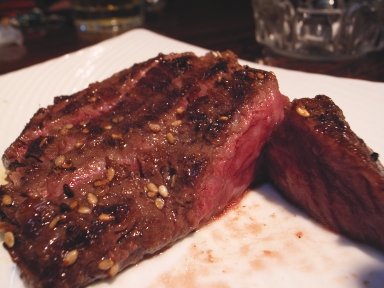 061230七厘特選ハラミ焼き上がり