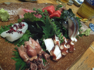 070320鳥政お刺身盛り