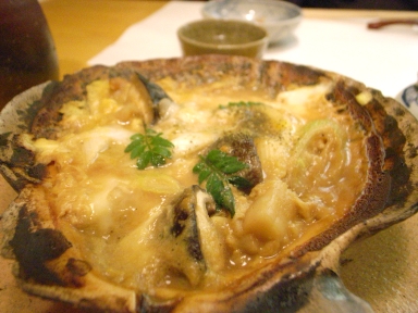 080625善知鳥帆立貝焼味噌