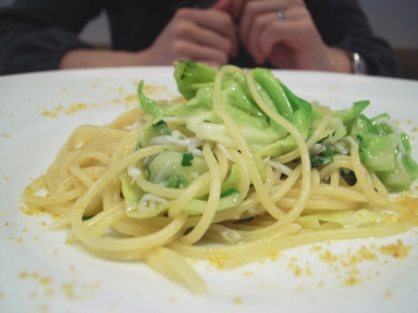 070127kioraしらすキャベツのスパゲッティーニ