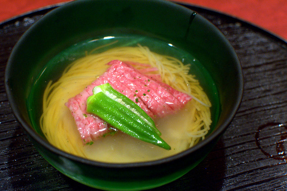 肉ソーメンの冷やし餡かけ01