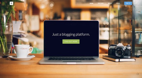 未ローンチのブログプラットフォーム「Ghost」が凄そうな件
