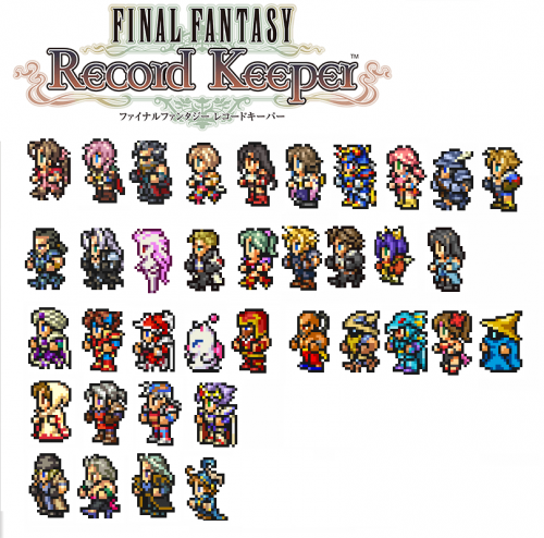 Ffdot ドット絵画集 Ff Dot The Pixel Art Of Final Fantasy の感想 格闘ゲーム至上主義