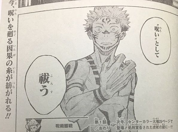 週刊少年ジャンプ2018年14号 新連載呪術廻戦+2話以降ほぼ全話切り抜き 週刊少年ジャンプ2018年14号 新連載呪術廻戦+2話以降ほぼ全話